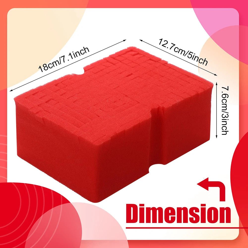 Large Grid Cross Cut Soft Foam Sponge