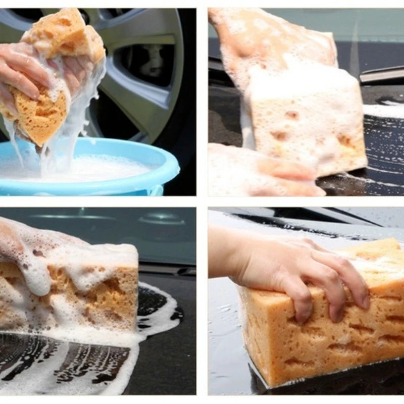 The Wash Block | Large Size Honeycomb Sponge