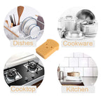 Cute Kawaii Japanese Toast & Bread Shaped Kitchen Sponges - Reusable Dish Washing Pads