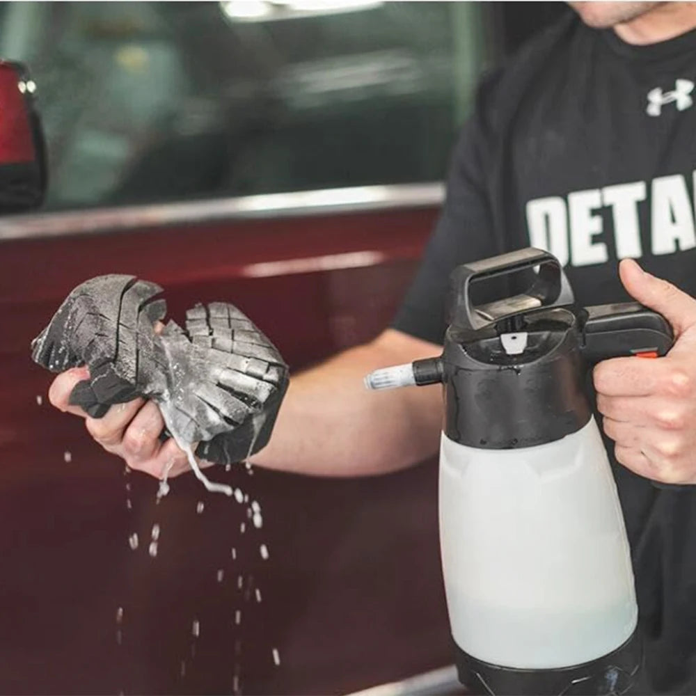 Super Soft Grid Cut Sponge | Safe Non-Marring - Black