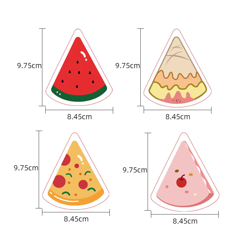 4Pcs Cute Magic Food Dishwashing Kitchen Sponge