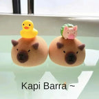 Cute Capybara Soft Bubble Sponge | Viral Cartoonish Animal Extra Lather Sponge for Kids & Adults