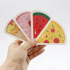 4Pcs Cute Magic Food Dishwashing Kitchen Sponge