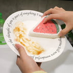 4Pcs Cute Magic Food Dishwashing Kitchen Sponge