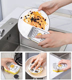 Smile Sponge High-Density Dishwashing Kitchen Cleaning Scuffy Pad