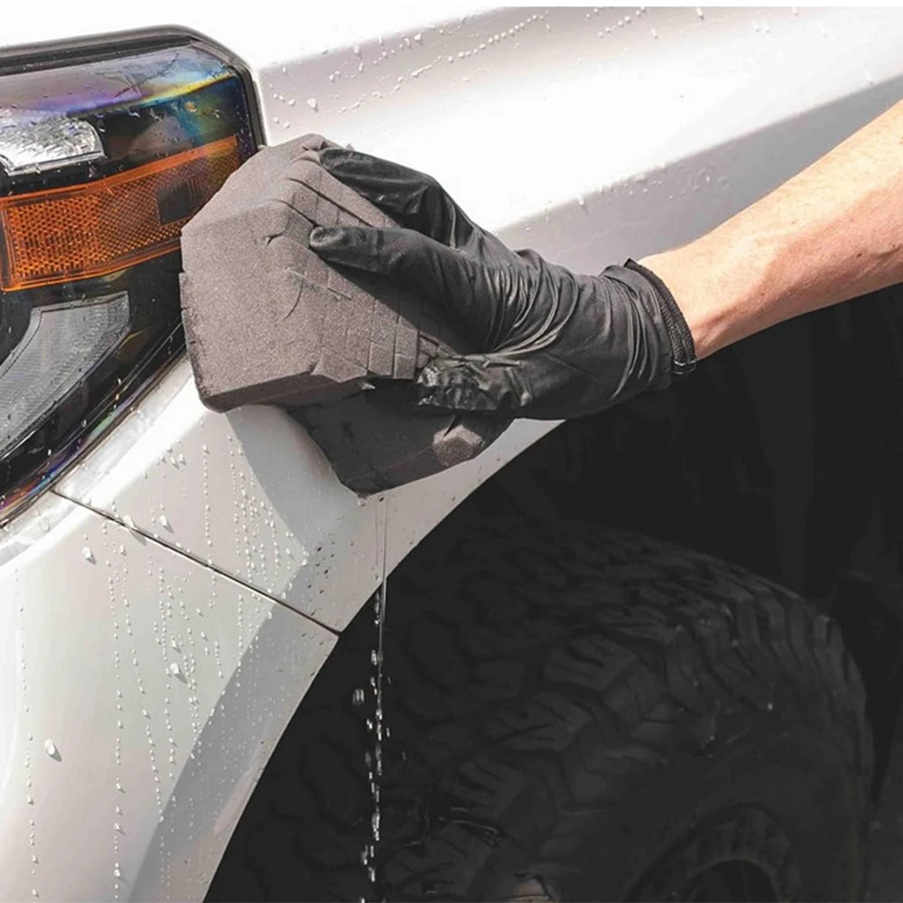 Super Soft Grid Cut Sponge | Safe Non-Marring - Black