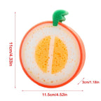 COMPLTELY RANDOM | Fruit Shaped Cute Body Cleaning Sponge Cartoon Scrubber for Kids Adult