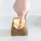 2 Pack Cute Bread Kitchen Sponges - Novelty Toast Sponge Kit