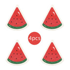 4Pcs Cute Magic Food Dishwashing Kitchen Sponge
