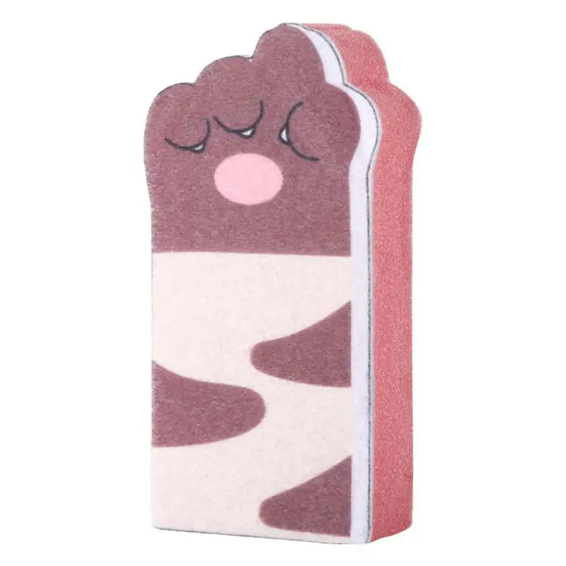 Cute Cat Paw Kitchen Scrub Sponge | Heavy Duty Pad For Cleaning