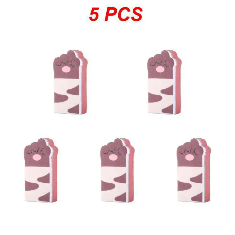 Cute Cat Paw Kitchen Scrub Sponge | Heavy Duty Pad For Cleaning