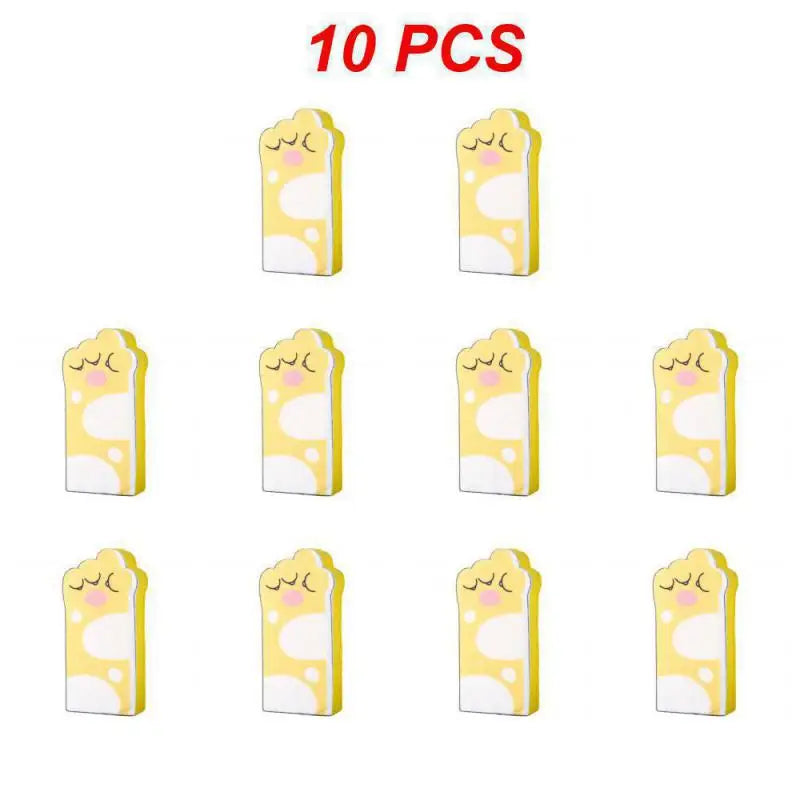 Cute Cat Paw Kitchen Scrub Sponge | Heavy Duty Pad For Cleaning