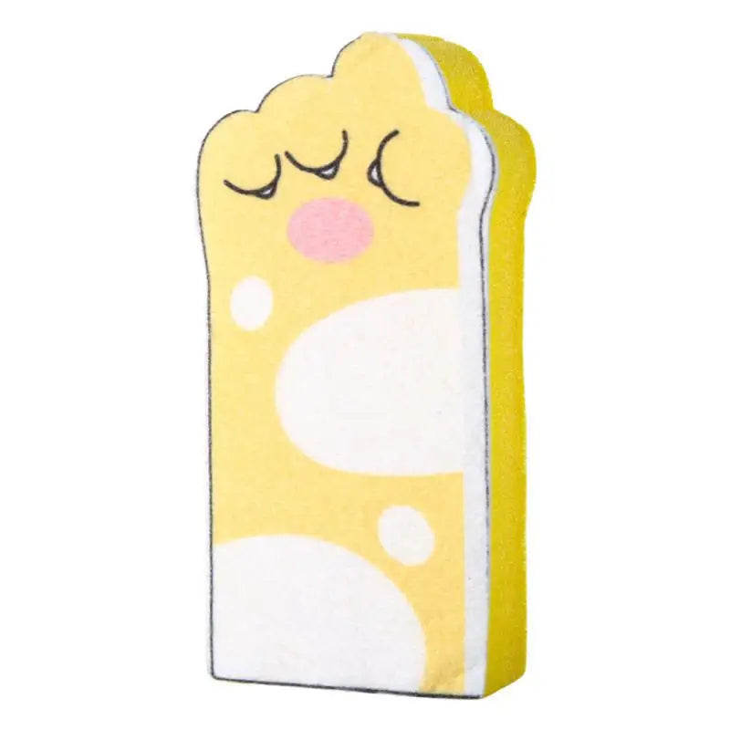 Cute Cat Paw Kitchen Scrub Sponge | Heavy Duty Pad For Cleaning