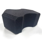 Super Soft Grid Cut Sponge | Safe Non-Marring - Black